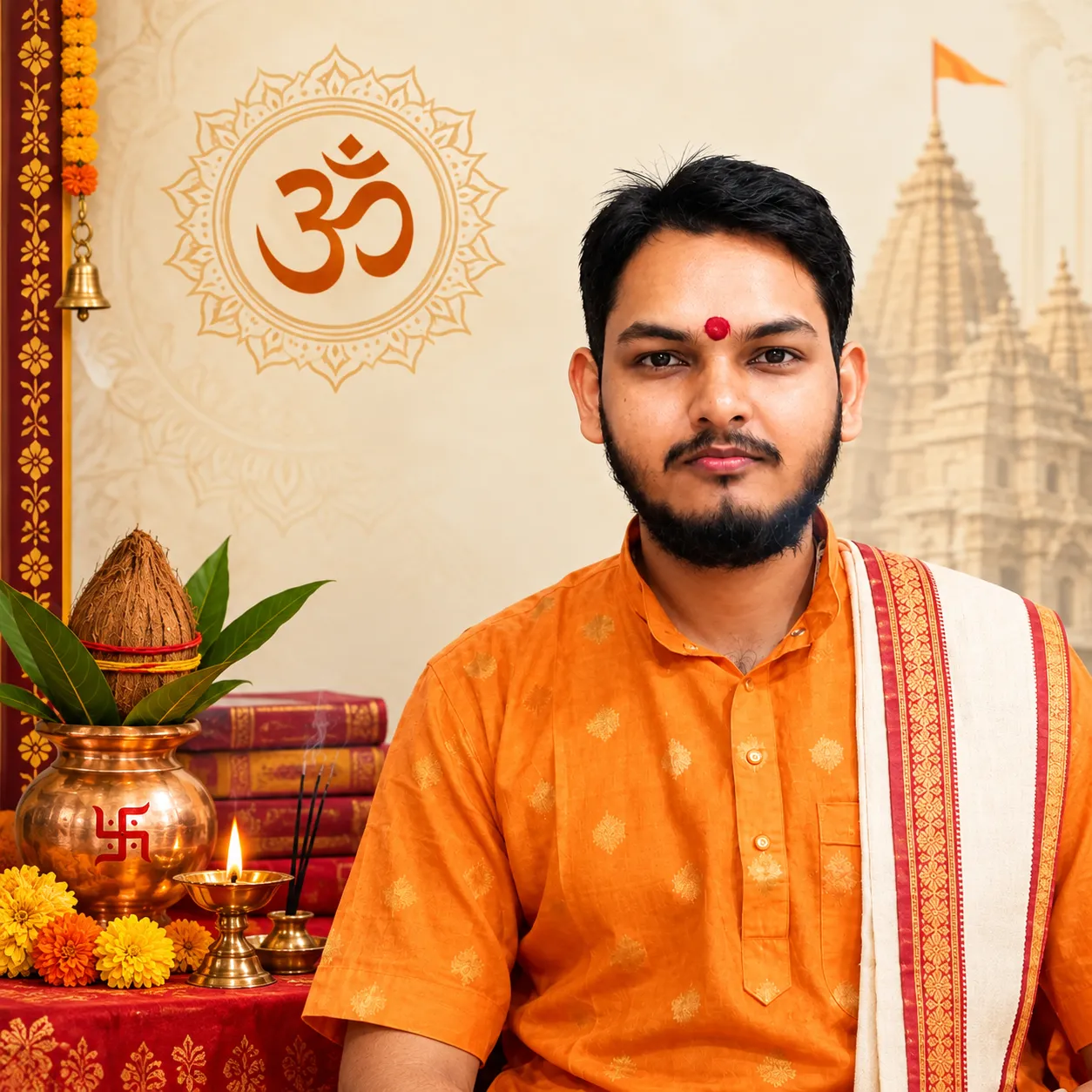 Pandit Hariom Shastri, North Indian Pandit in Bangalore